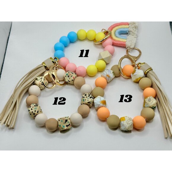 Variety of Silicone Key Rings – 13 Stylish Options Available - Picture 6 of 7